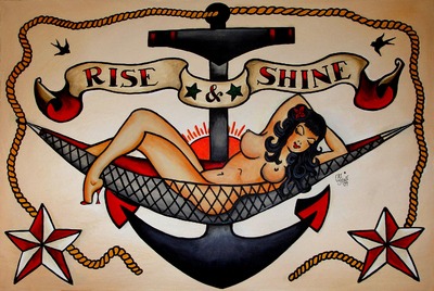 Sailor Jerry Tattoos on Sailor Jerry Tattoos   Be Cause     Style  Travel  Collecting And