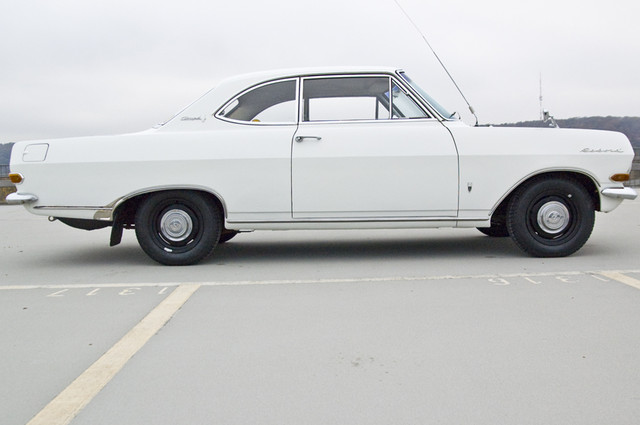 Opel Rekord A 2600 Coup L6 1966 white because style