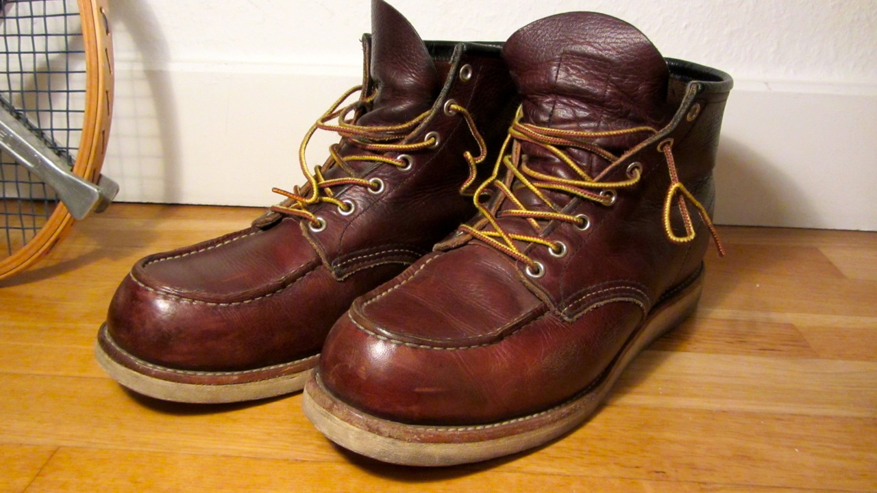 used red wing boots
