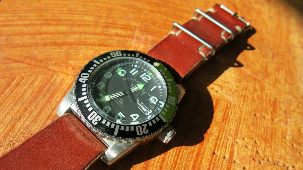 DIY Leather Nato Watch Strap | be-cause - style, travel ...