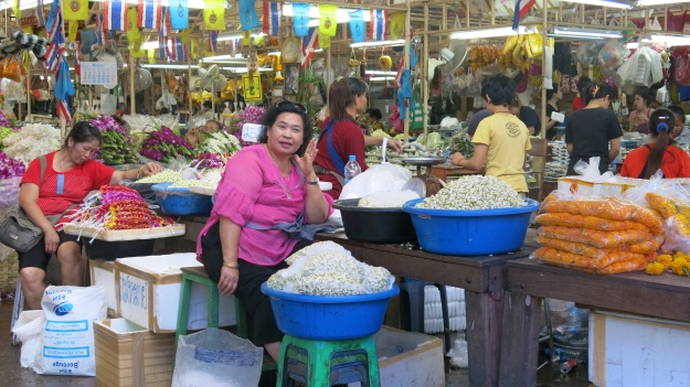 Flowermarket Bangkok Thailand 083
